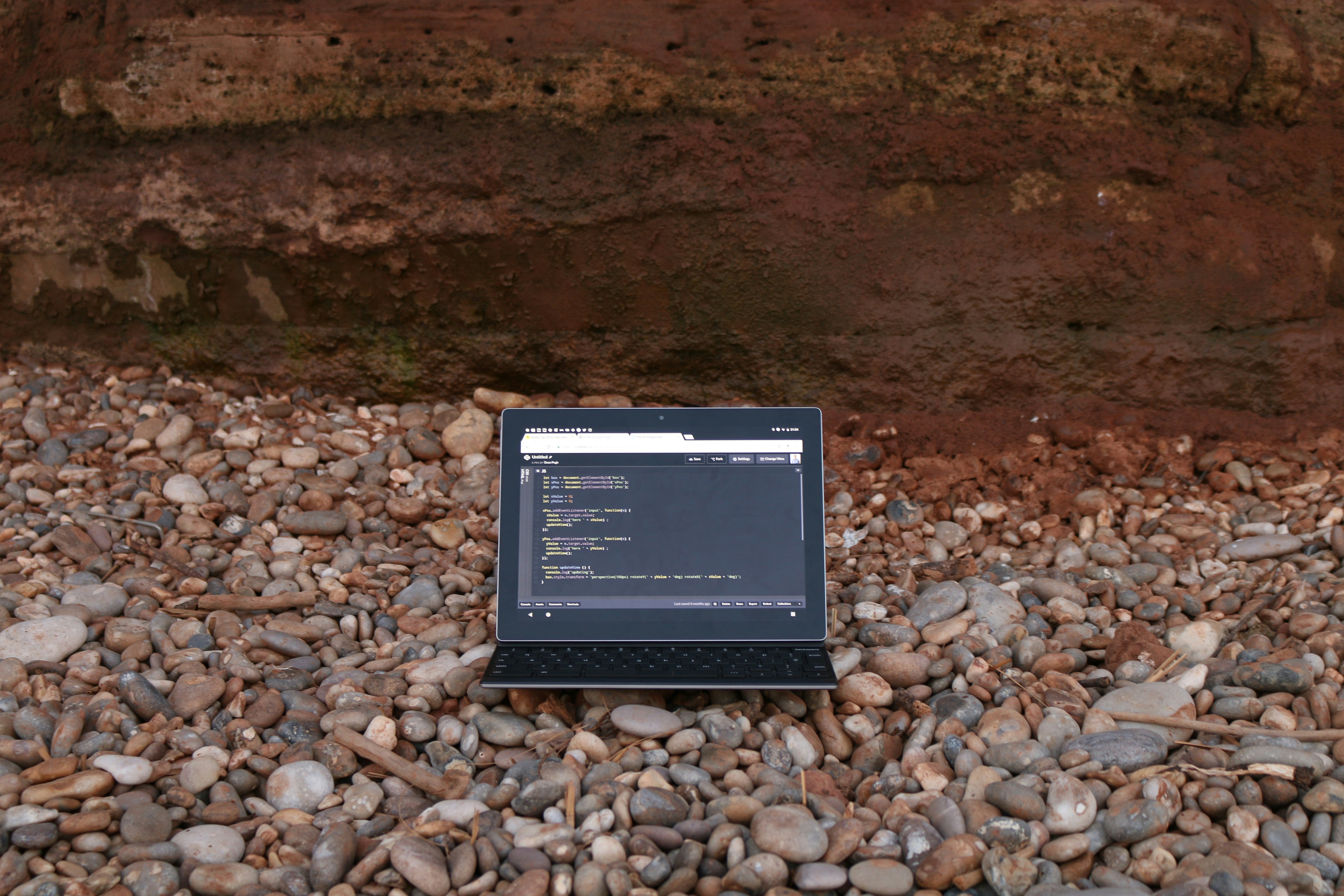 Photo of a laptop